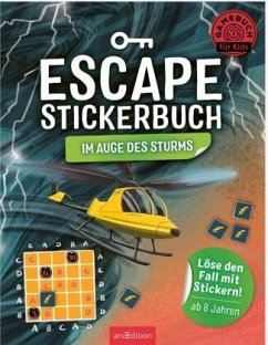 Escape-Stickerbuch - Im Auge des Sturms - Kiefer, Philip