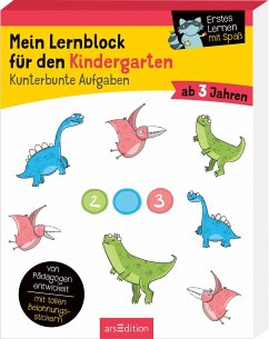 Mein Lernblock für den Kindergarten - Kunterbunte Aufgaben - Lang, Hannah