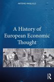 A History of European Economic Thought (eBook, ePUB)