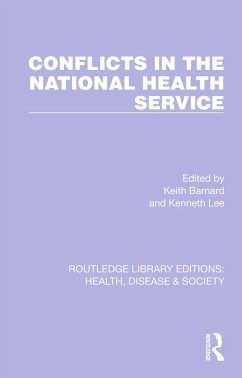 Conflicts in the National Health Service (eBook, ePUB)