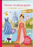 Sticker-Anziehpuppen Metallic - Prinzessinnen und Prinzen