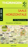 Wanderkarte Saalehorizontale