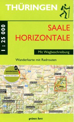 Cover Wanderkarte Saalehorizontale