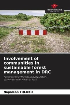 Involvement of communities in sustainable forest management in DRC - TOLOKO, Napoléon