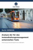 Analyse der für das Instandhaltungsmanagement entwickelten Tools