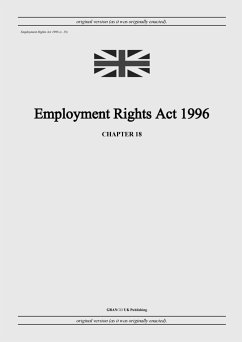 Employment Rights Act 1996 (c. 18) - United Kingdom Legislation