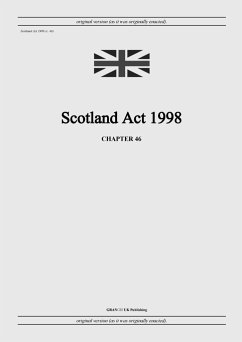 Scotland Act 1998 (c. 46) - United Kingdom Legislation