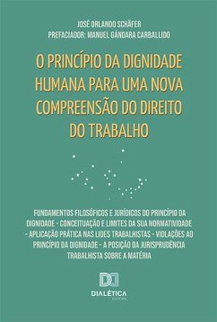 Cover O princípio da dignidade humana para uma nova compreensão do Direito do Trabalho (eBook, ePUB)