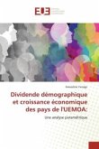 Dividende démographique et croissance économique des pays de l'UEMOA: