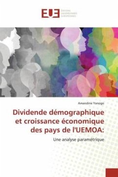 Dividende démographique et croissance économique des pays de l'UEMOA: - Yanogo, Amandine