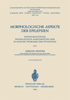 Morphologische Aspekte der Epilepsien : Pathogenetische, Pathologisch-Anatomische und Klinische Probleme der Epilepsien