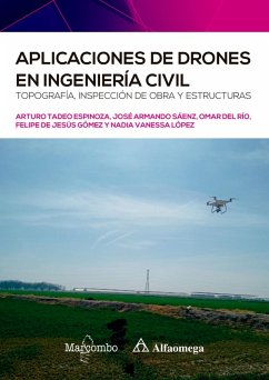 Cover Aplicaciones de drones en ingeniería civil (eBook, PDF)