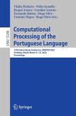 Computational Processing of the Portuguese Language (eBook, PDF)