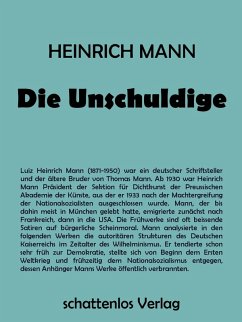 Cover Die Unschuldige (eBook, ePUB)