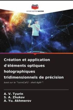 Cover Création et application d'éléments optiques holographiques tridimensionnels de précision