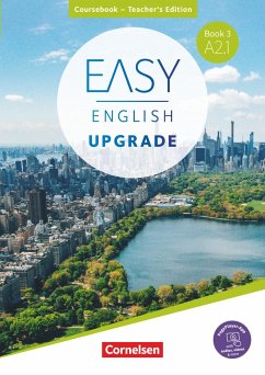 Easy English Upgrade - Englisch für Erwachsene - Book 3: A2.1. Coursebook - Teacher's Edition - Inkl. PagePlayer-App - Cornford, Annie