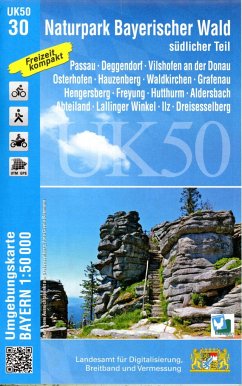 UK50-30 Naturpark Bayerischer Wald - südlicher Teil