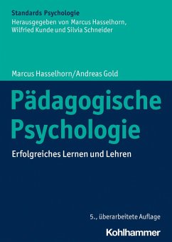 Pädagogische Psychologie (eBook, PDF) - Hasselhorn, Marcus; Gold, Andreas