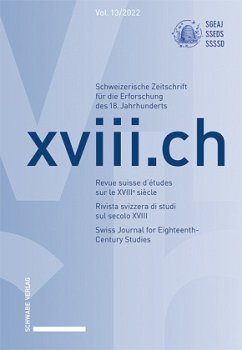 Cover xviii.ch, Vol. 13/2022