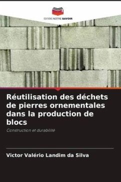 Réutilisation des déchets de pierres ornementales dans la production de blocs - Landim da Silva, Victor Valério