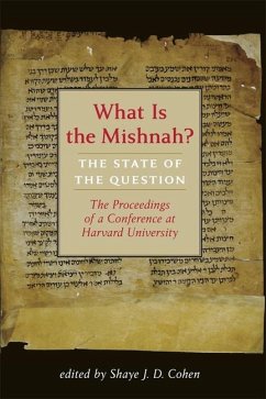 What Is the Mishnah? - Shaye J. D. Cohen