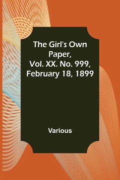 Cover The Girl's Own Paper, Vol. XX. No. 999, February 18, 1899