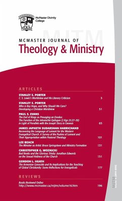 McMaster Journal of Theology and Ministry