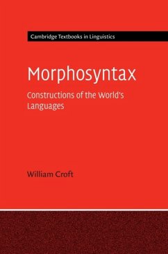 Morphosyntax - Croft, William (University of New Mexico)