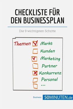 Checkliste für den Businessplan - 50minuten; Antoine Delers