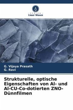 Strukturelle, optische Eigenschaften von Al- und Al-CU-Co-dotierten ZNO-Dünnfilmen - Vijaya Prasath, G.;Ravi, G.