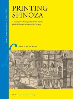 Printing Spinoza - de Ven, Jeroen M M van