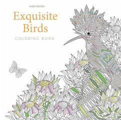 Exquisite Birds Coloring Book - Muzio, Sara