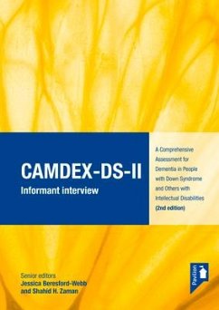 Camdex-Ds-II: A Comprehensive Assessment for Dementia in People with Down Syndrome and Others with Intellectual Disabilities (2nd Ed - Zaman, Shahid