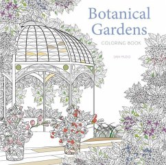 Botanical Gardens Coloring Book - Muzio, Sara