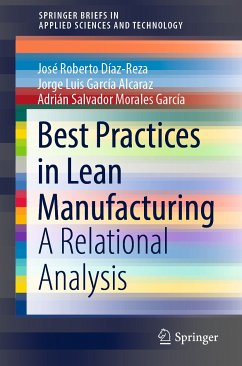 Best Practices in Lean Manufacturing (eBook, PDF) - Díaz-Reza, José Roberto; García Alcaraz, Jorge Luis; Morales García, Adrián Salvador