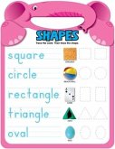 Shapes Shaped Write and Erase Board