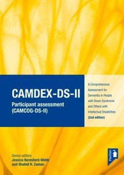 Camdex-Ds-II: A Comprehensive Assessment for Dementia in People with Down Syndrome and Others with Intellectual Disabilities (2nd Ed - Zaman, Shahid