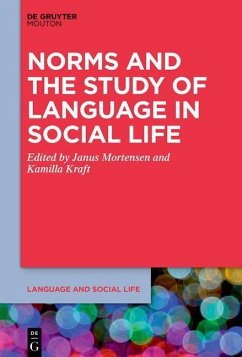 Norms and the Study of Language in Social Life (eBook, PDF)