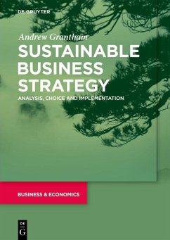 Sustainable Business Strategy (eBook, PDF) - Grantham, Andrew