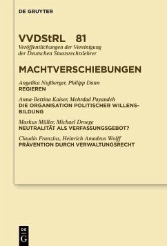 Cover Machtverschiebungen (eBook, ePUB)