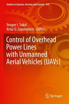 Control of Overhead Power Lines with Unmanned Aerial Vehicles (UAVs)