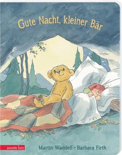 Gute Nacht, kleiner Bär - Ein Pappbilderbuch über das erste Mal alleine schlafen - Waddell, Martin