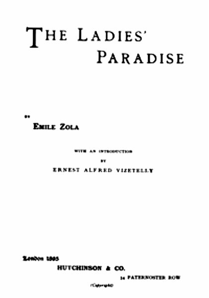 The Ladies' Paradise (eBook, ePUB) The Ladies' Paradise (eBook, ePUB)