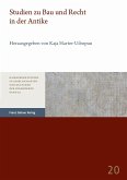 Studien zu Bau und Recht in der Antike (eBook, PDF)