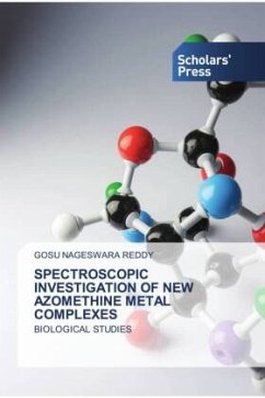 SPECTROSCOPIC INVESTIGATION OF NEW AZOMETHINE METAL COMPLEXES - NAGESWARA REDDY, GOSU