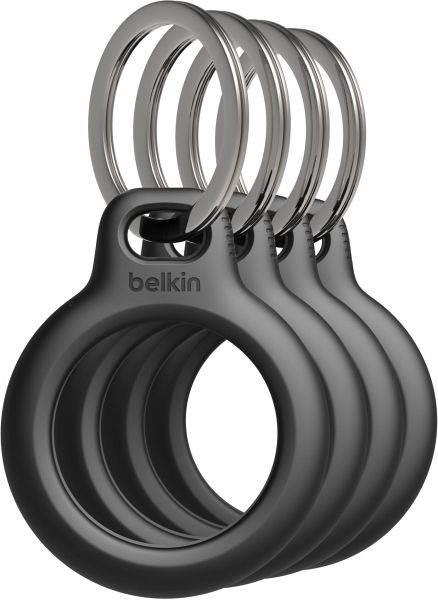 1x4 Belkin bei Apple kaufen bücher.de MSC001btBK für Portofrei AirTag, - schwarz Schlüsselanhänger