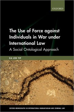 Cover The Use of Force against Individuals in War under International Law (eBook, PDF)