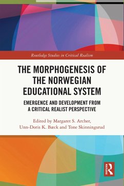 Cover The Morphogenesis of the Norwegian Educational System (eBook, PDF)