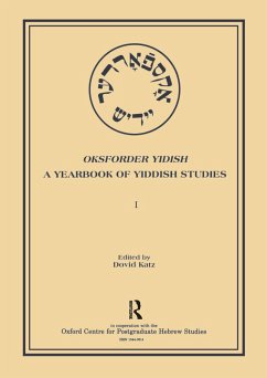Cover Oksforder Yiddish (Vol 1) (eBook, PDF)