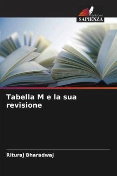 Tabella M e la sua revisione - Bharadwaj, Rituraj